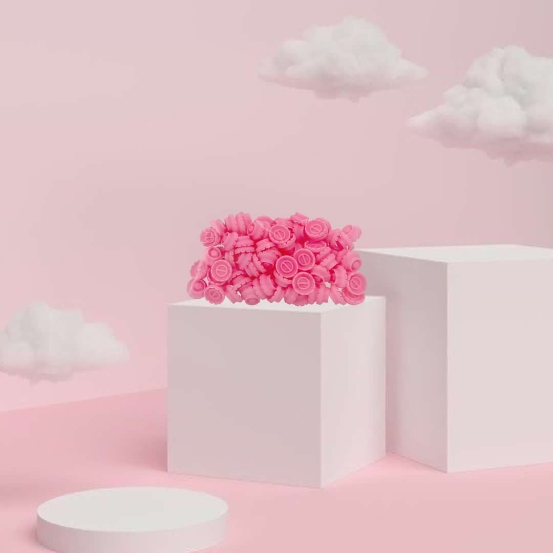 "Pretty-in-Pink" Glue Cups (100 count)