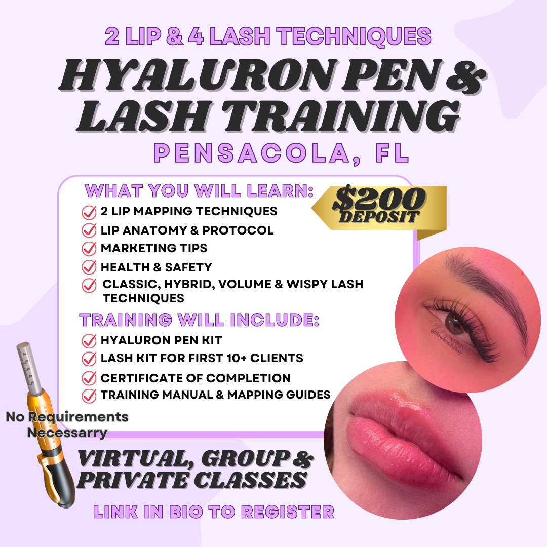 Hyaluron Pen & Lash Training