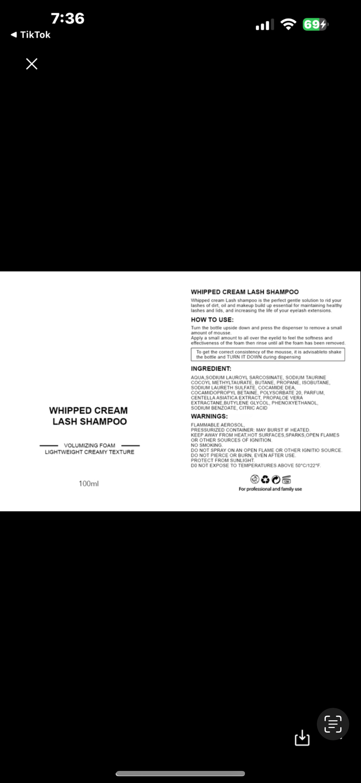 Whipped Lash Shampoo