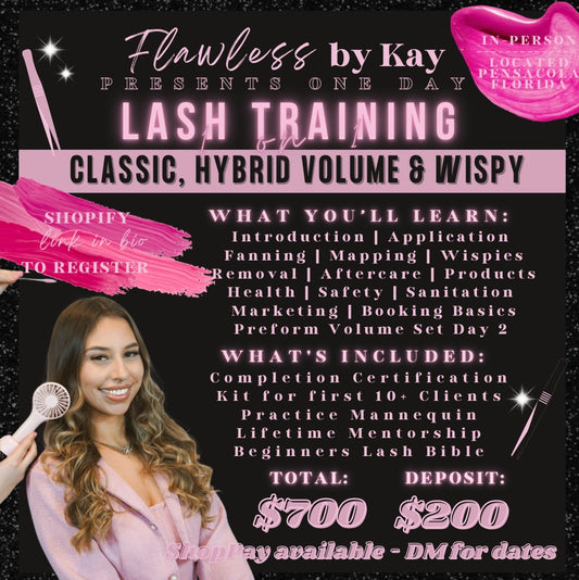 Private One Day Lash Class