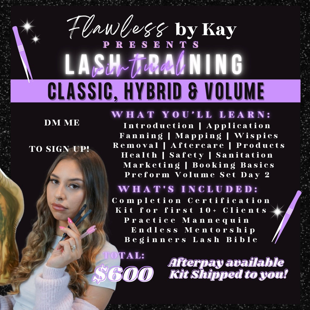 Virtual Lash Training