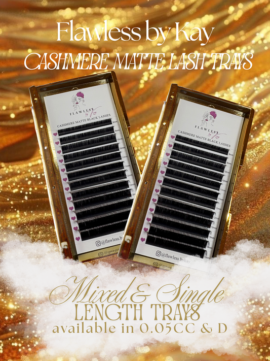 0.05 Cashmere Matte Lash Trays